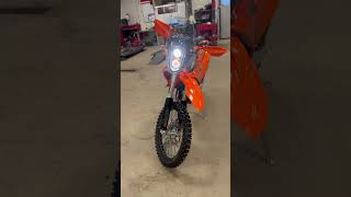 نمونه این موتور رو ندیدی😁ktm excf 2025 rally edition تعمیرات [upl. by Moyers921]