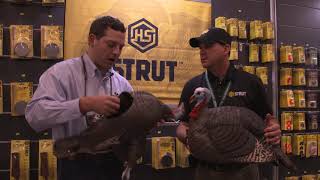 HS Strut Turkey Decoys  New Turkey Hunting Gear  Mossy Oak at NWTF 2018 [upl. by Netsriik]