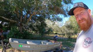 Testing new Jon boat and Inshore fishing [upl. by Blood]