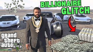 GTA 5  How To Become A BILLIONAIRE STORY MODE MONEY GLITCH  2023 [upl. by Asirb296]