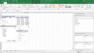 Filtrering af data i pivot tabel i Excel 46 [upl. by Pyne190]