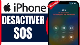 Comment Desactiver Sos Sur Iphone  En 2025 [upl. by Eiba915]