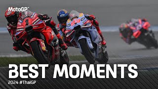 Best MotoGP™ Moments 🌧️  2024 ThaiGP [upl. by Adlanor]