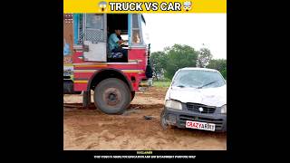 😱Truck VS Car🤯BYMRINDIANHACKER CrazyXYZ MrBeast shorts [upl. by Moneta]