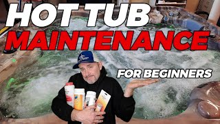 Easy Hot Tub Maintenance for Beginners Hot Tub Cleaning Hot Tub Care Hot Tub [upl. by Kiyohara48]