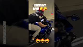 Yamaha R1 lovers viralshort youtubeshorts youtube r1 motovlog sorts sortvideo 👍👍👍👍👍👑👑👑 [upl. by Strohben677]