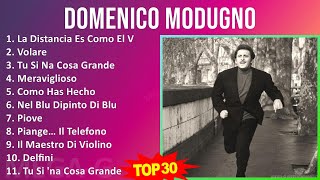 D o m e n i c o M o d u g n o MIX Best Songs Grandes Exitos  1950s Music  Top Italian Pop Ea [upl. by Leunammi]