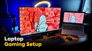 Building The DREAM Laptop Gaming Setup 👾💻 [upl. by Mortie]