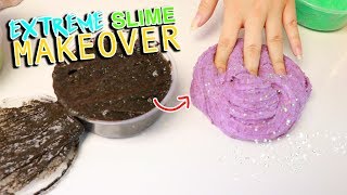 EXTREME SLIME MAKEOVER I made the best slime ever Slimeatory 4992 [upl. by Dania]