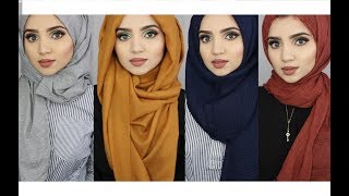 Easy Hijab Tutorials ft Verona Collection [upl. by Calen96]