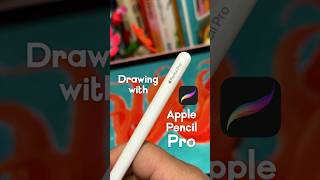 🐙 Apple Pencil Pro NEW features for drawing in Procreate  Octopus Digital Painting [upl. by Kcirde]