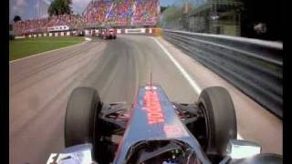 Button overtakes Alonso Canada 2010 [upl. by Odlamur]