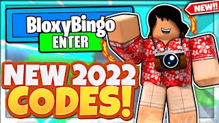 2022 ALL NEW SECRET OP CODES In Roblox Bloxy Bingo [upl. by Enelyaj]