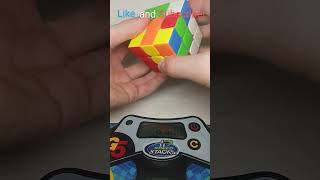 Speedsolve day4221 rubikcube cubing [upl. by Colline450]