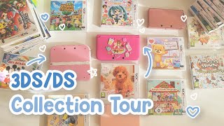 3DSDS Collection Tour 🌸50 Games 💐 Cutest Games for 3DS🤍 2022 Game Collection [upl. by Halil]