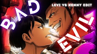 Bad Meets Evil   Levi Vs Kenny EditAmv [upl. by Dawson]