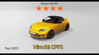 NEW REMASTERED CRASH TEST OUT IN COMMENTS AND DESCRIPTION 2022 Hirochi CCF2 Crash Test  Beam NCAP [upl. by Eibber]