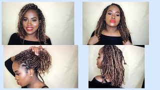 How to do the most natural kinky twist Very easy [upl. by Boorman255]