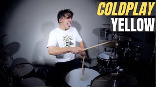 Coldplay  Yellow  Matt McGuire Drum Cover [upl. by Rica]