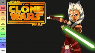 Star Wars The Clone Wars Strength and Power Tier List [upl. by Riatsala]