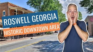 Living in Roswell Georgia 2021  FULL VLOG TOUR of ROSWELL GEORGIA [upl. by Schoof]