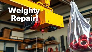 Fixing OVERHEAD CRANE WEIGHT Travel Motor in Minutes [upl. by Holloway770]