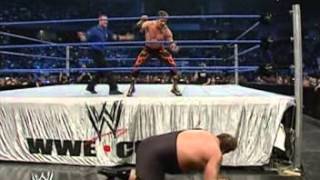 WWE Smackdown 2004  Eddie Guerrero Vs The Big Show [upl. by Alleuqcaj231]