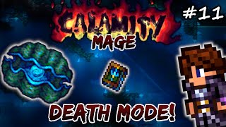 Hardmode with Giant Clams in DEATH MODE Terraria Calamity Playthrough 11  Mage Class Lets Play [upl. by Dam429]