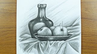 How to draw Still life with Pencil Sketch  Sketching Video  Learn to Draw [upl. by Eldoria844]