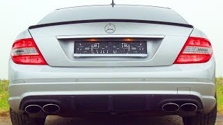 Mercedes C63 AMG Sound REVVING 63l V8 Exhaust REVs incl Start Up  my new Car C204 Benz [upl. by Ashwin921]