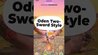 Nothing like the Oden two sword style mhnow onepiece monsterhunternow shorts [upl. by Christmann]