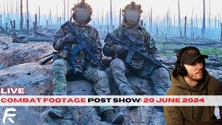 Combat Footage PostShow  Funker530 Combat Footage Review [upl. by Aikemaj371]