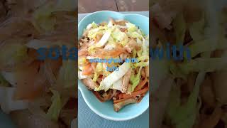 pansit ofwhongkong cooking food [upl. by Leiad]