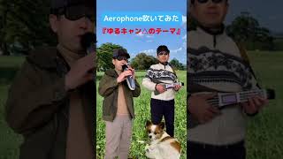 Aerophone mini吹いてみた『ゆるキャン△のテーマ』 [upl. by Loseff]