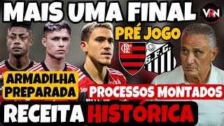 FLAMENGO DETALHA ALTO CUSTO POR ALLAN FATURAMENTO HISTÓRICO JÁ FOI ALCANÇADO PRÉ JOGO FLA X SAN E [upl. by Jamesy]