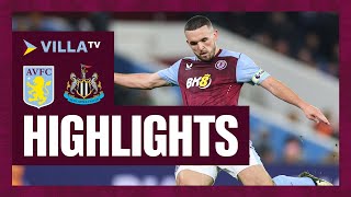 MATCH HIGHLIGHTS  Aston Villa 13 Newcastle United [upl. by Bruning]