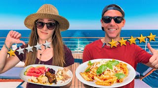 What the Food is REALLY Like on a MSC Cruise [upl. by Obeng]