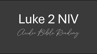 Luke 2 NIV  Bible Reading [upl. by Yelruc]