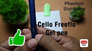 Cello Freeflo Roller gel Pen  Phantom Stationery cellostationerystudent [upl. by Shanly]