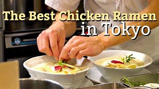 The Best Chicken Ramen in Tokyo [upl. by Adliw]