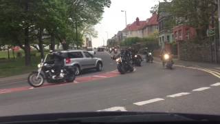 Outlaws Mc National Run South Wales 2017 [upl. by Einned]