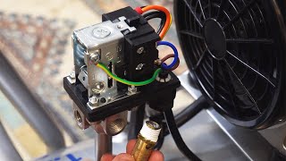 Pressure Switch Replacement on Air Compressor  Connections amp Test [upl. by Ortiz886]