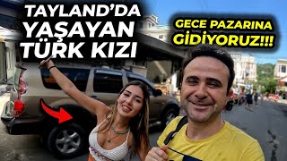 Gezgin Türk Kızı İle Taylandın Eski Mahallesini Geziyoruz  Karidesi Çiğ Yiyorlar [upl. by Yaron]