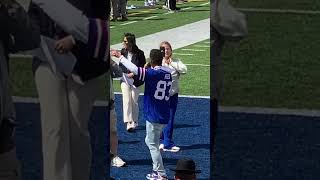 HOF Andre Reed leads the Buffalo Bills Pregame Chant [upl. by Asseneg816]