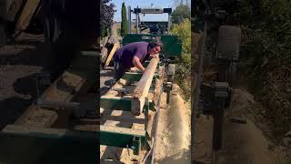 Milling some 2x4x8s on my woodlandmills HM126 [upl. by Columbyne445]