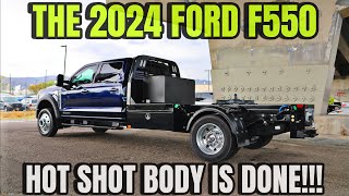 The 2024 Ford F550 Lariat CM HotShot Body With Headache Rack Is Finally Done [upl. by Vern]