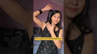 Get rid of underarms smell 😱skincare ytshorts ashortaday [upl. by Arualana]