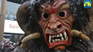 Krampuslauf in München 2017 [upl. by Mloc]