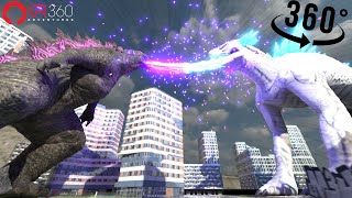 360° VR Godzilla vs Shimo [upl. by Odlanor]