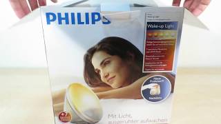 Philips HF353101 WakeUp Light quick unboxing [upl. by Shirline851]